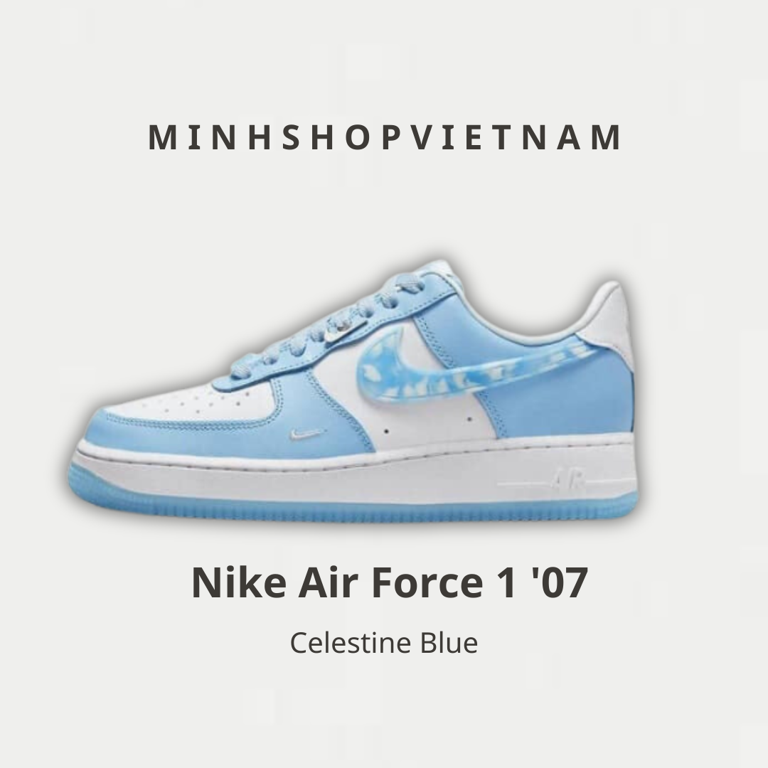 Minhshop.vn - Giày Nike Air Force 1 '07 LX 'Celestine Blue