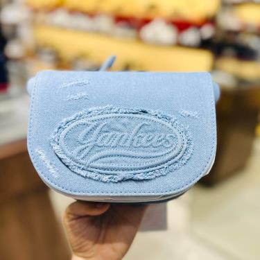 Túi MLB Lettering Vintage Crossbody New York Yankees ''Denim'' [3ACRVD15N 50BLL]1