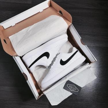 Hàng Chính Hãng Nike Court Vision Low White/Black LOGO 2021** CD5465 101 Hàng Chính Hãng Nike Court Vision Low White/Black LOGO 2021** CD5465 101
