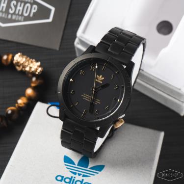 Hàng Chính Hãng Adidas Cypher M1 Black/Gold Watch 2020**