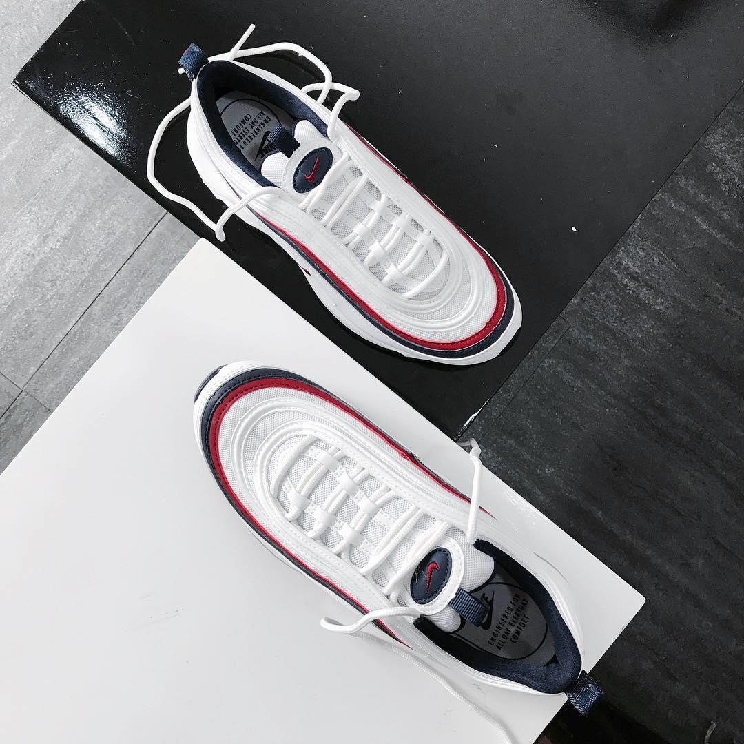 Minhshop.Vn - Hàng Chính Hãng Nike Air Max 97 Red Crush White 2019**