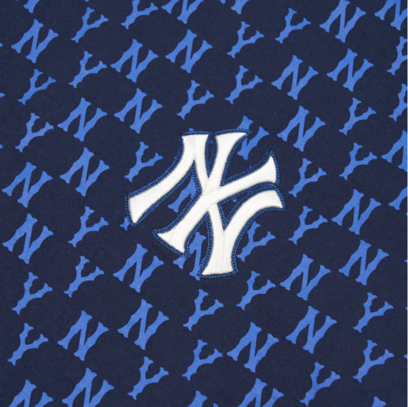 Áo Polo MLB Classic Monogram Full Board Pattern Karati New York Yankees   soiauthenticvn