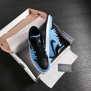 💲Highest Rated💲 Hàng Chính Hãng Nike Air Jordan 1 Low 'University Blue Black' 2021** 553558 403 💲Highest Rated💲 Hàng Chính Hãng Nike Air Jordan 1 Low 'University Blue Black' 2021** 553558 403