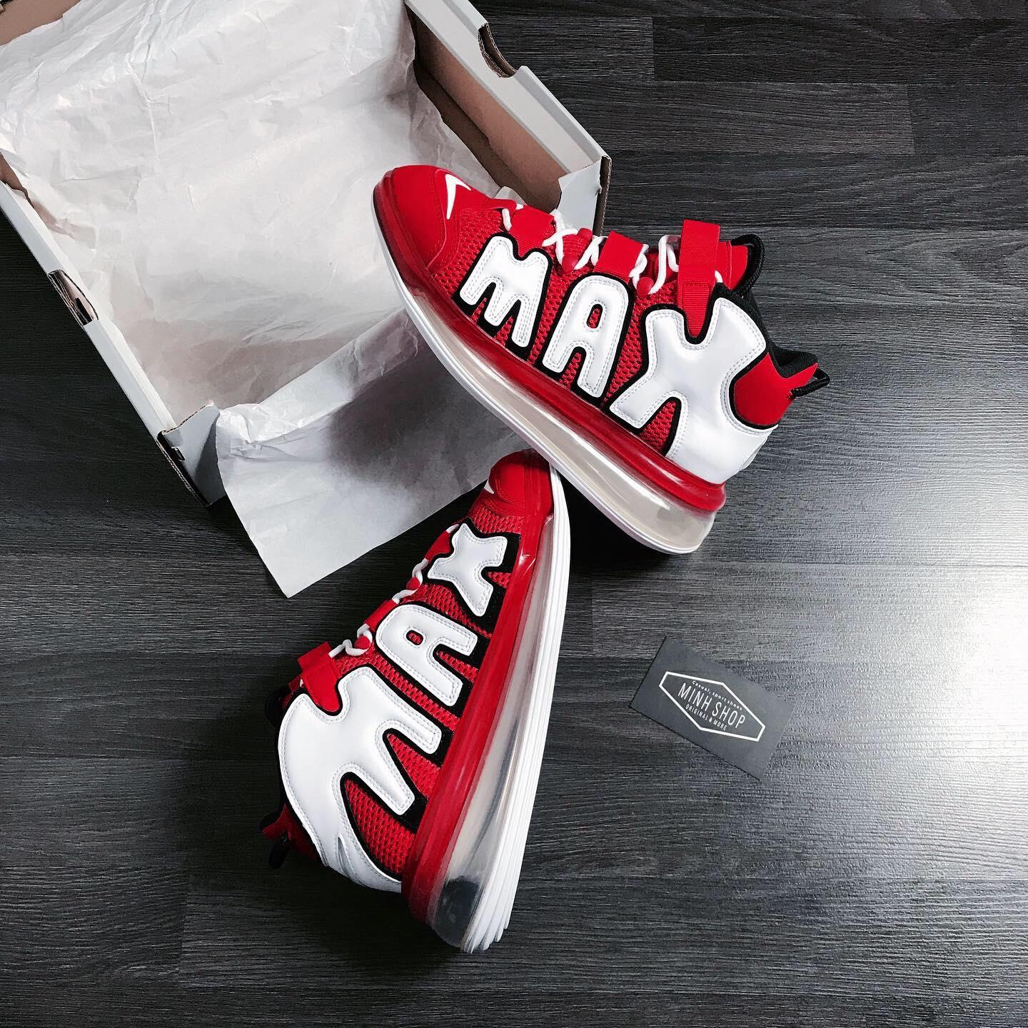 Nike uptempo hotsell 720 red