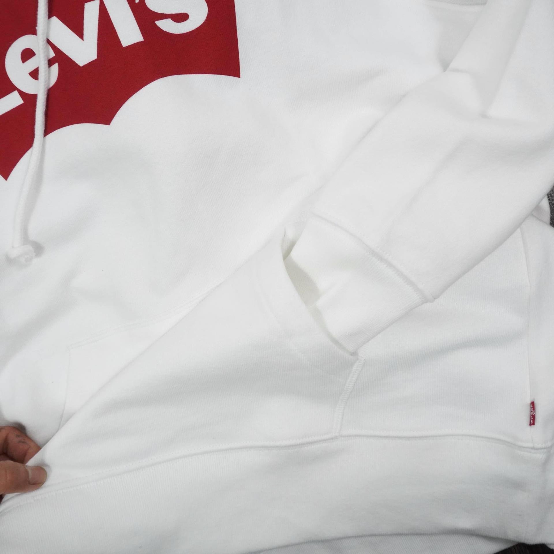  - Hàng Chính Hãng Áo Hoodie Levis White **2020**