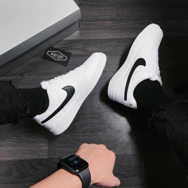 Hàng Chính Hãng Nike Court Vision Low White/Black LOGO 2021** CD5465 101 Hàng Chính Hãng Nike Court Vision Low White/Black LOGO 2021** CD5465 101