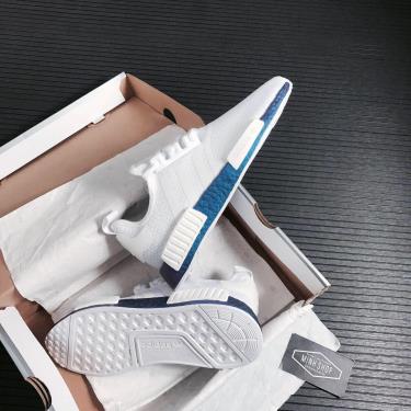 only 42.5 -40% Giày Adidas NMD R1 Silver Metallic /White ** [FV5344]