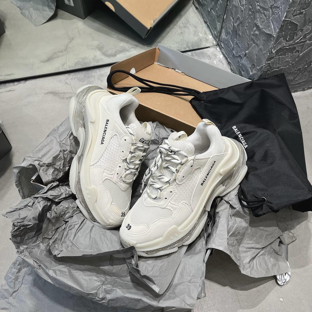 BALENCIAGA Triple S Mesh and Distressed Leather Sneakers for Men  MR PORTER