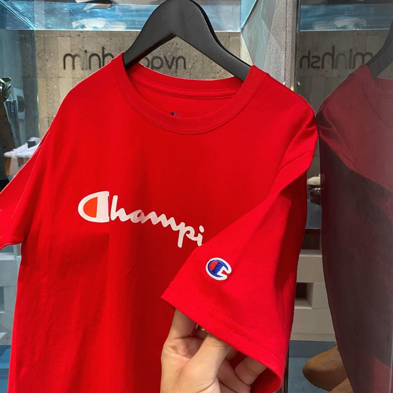 Champion heritage hotsell tee red