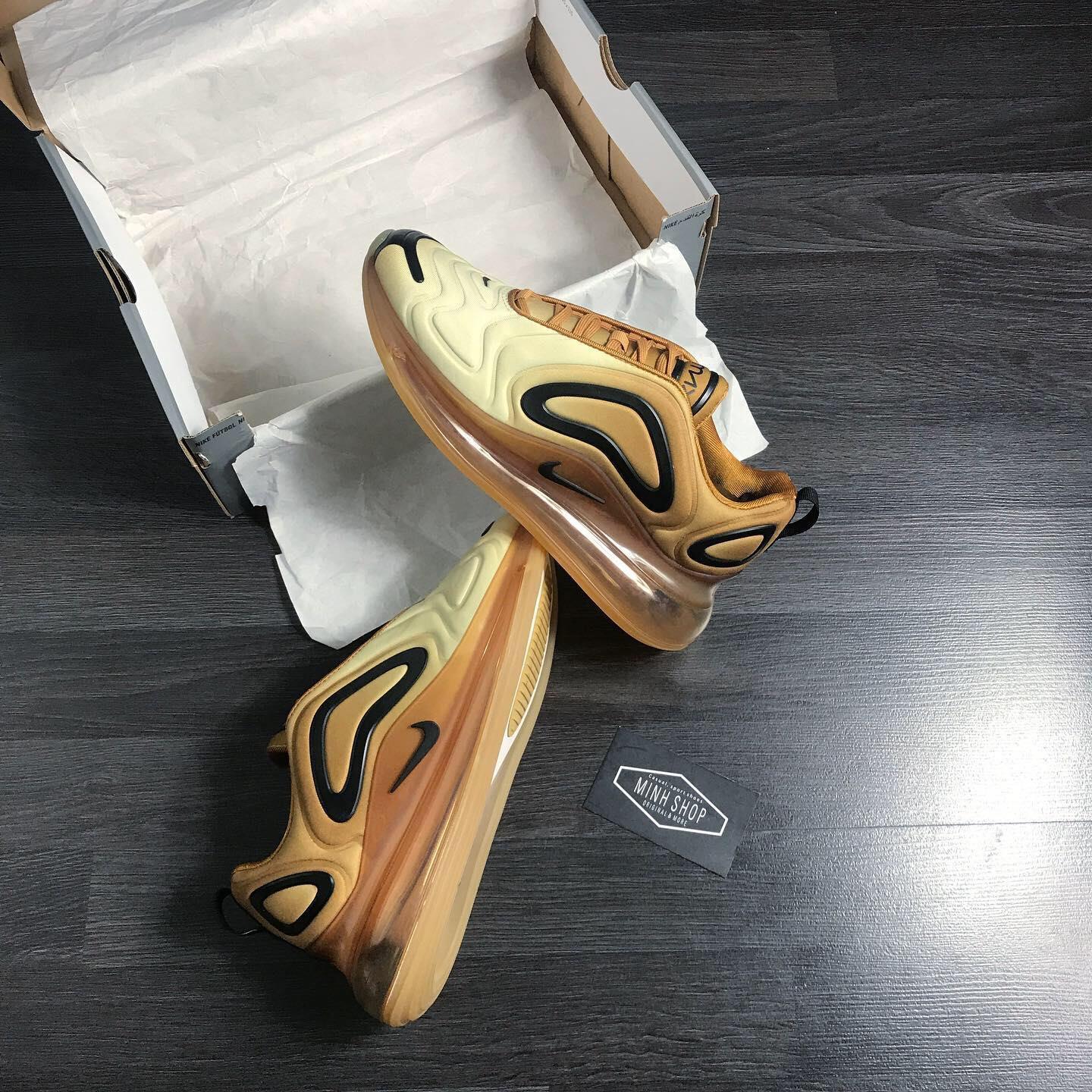 Minhshop.Vn - 55% Ssale Hàng Chính Hãng Nike Air Max 720 Gold **2021*  [Ao2924-700]