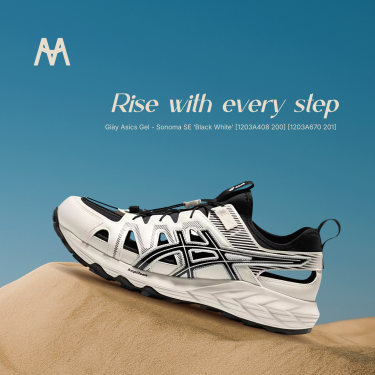 Giày Asics Gel - Sonoma SE ‘Black White’ [1203A408 200] [1203A670 201] Training / sportwear - Image 1