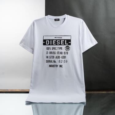 Áo Thun Diesel Black/White V1 ***