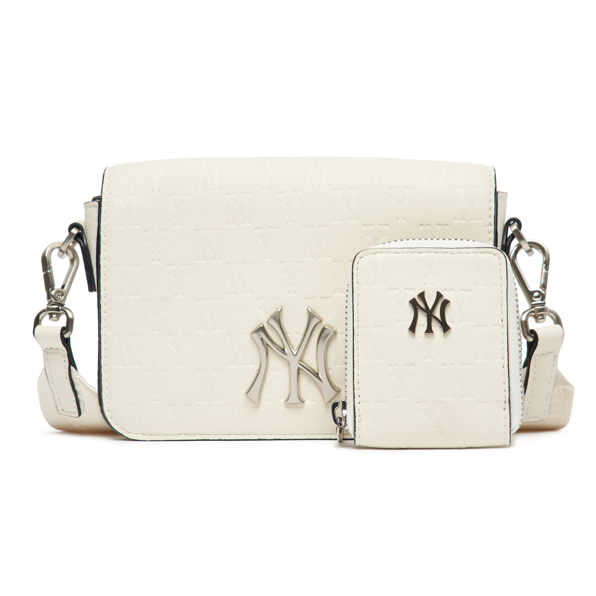 Túi MLB Monogram Hoodie Bag NY Yankees  soiauthenticvn