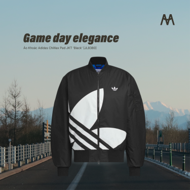 Áo Khoác Adidas Chilllax Pad JKT 'Black' [JL8380] - Image 1