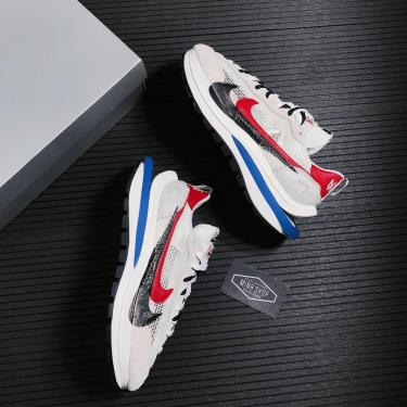 Hàng Chính Hãng Nike Ldwaffle x Sacai Cream White/Blue/red 2021** V - cv1363-100