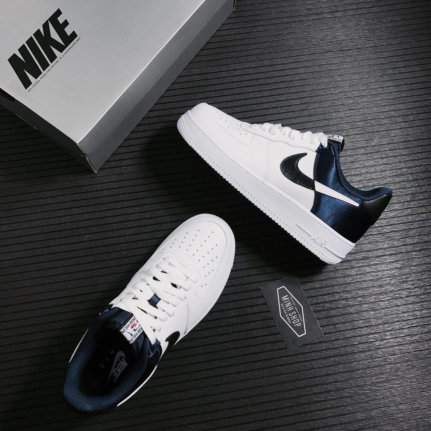 Nike Air Force 1 '07 LV8 Midnight Navy/White - BQ4420-400