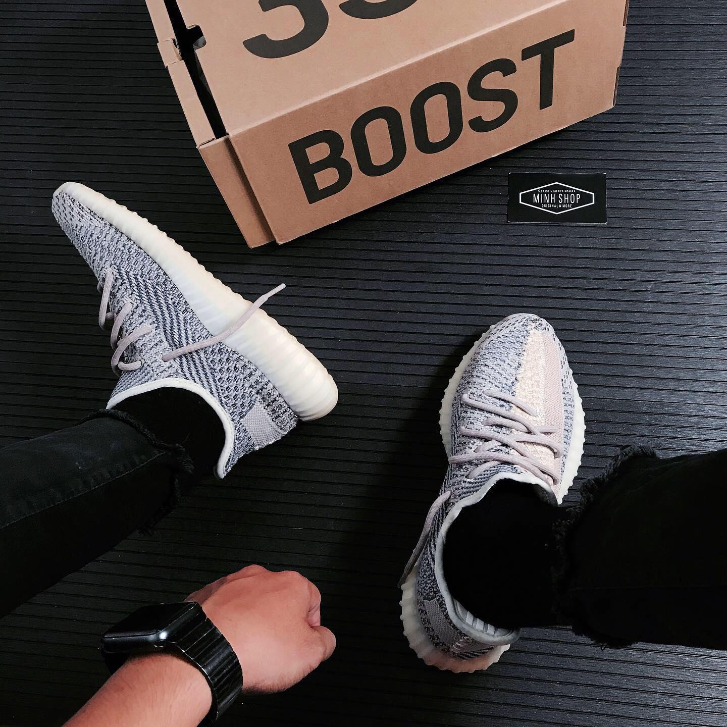 Minhshop.vn - 👑High Quality 👑Giày Adidas Yeezy Boost 350 V2 Ash