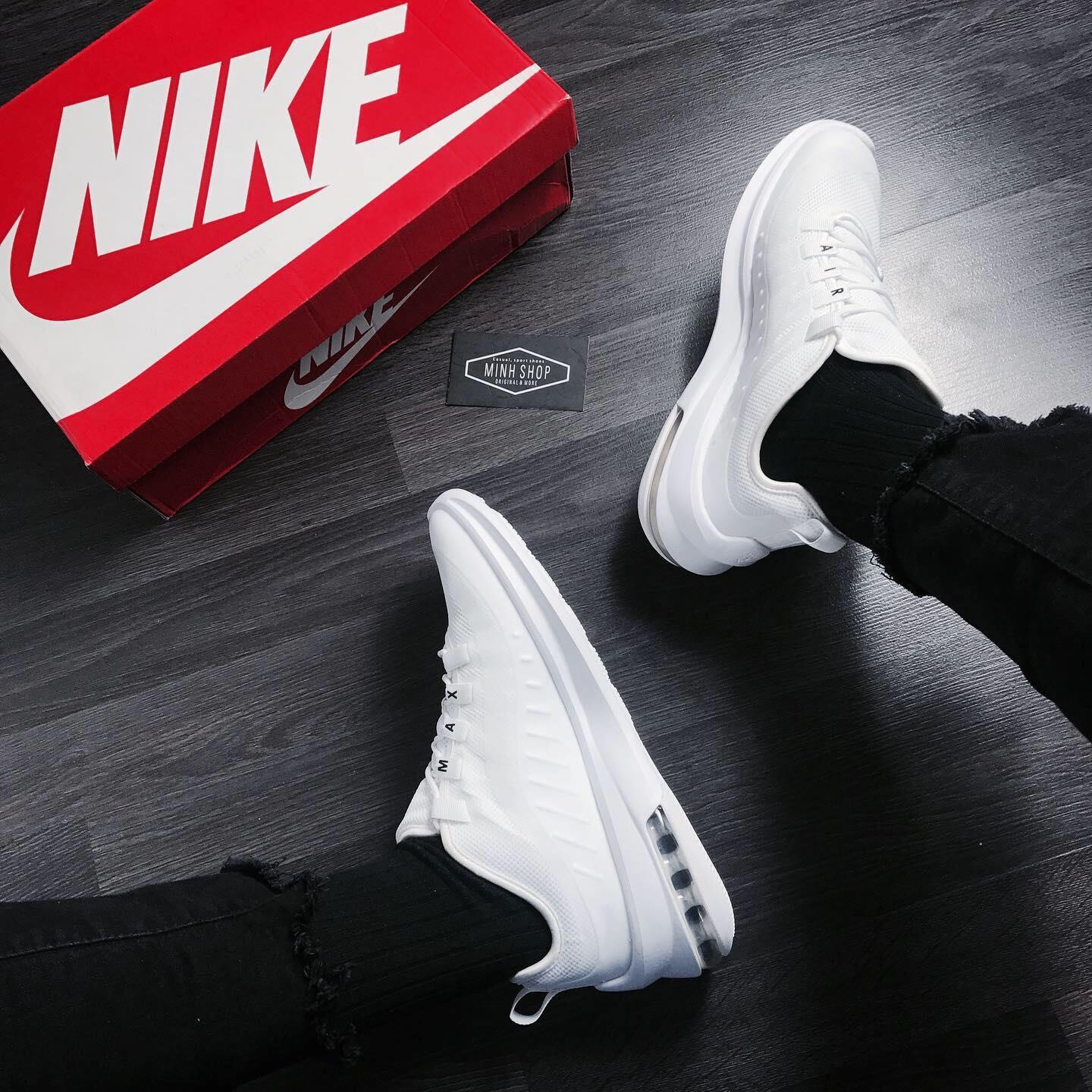  - Hàng Chính Hãng Nike Air Max Axis Triple White 2020**