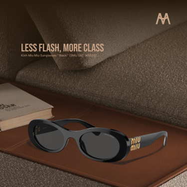 Kính Miu Miu Sunglasses ''Black'' [SMU 06Z 1AB5S0] - Image 1