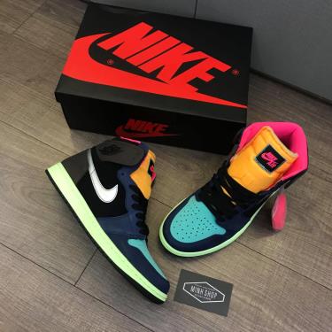 Giày Nike Jordan 1 Retro High Tokyo Bio Hack ** [555088 201] [ O ]