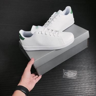 SALE SHOCK ~70% Giày Adidas Advantage White/Green ** [ EF0213 ]  áp dụng chuyển khoản