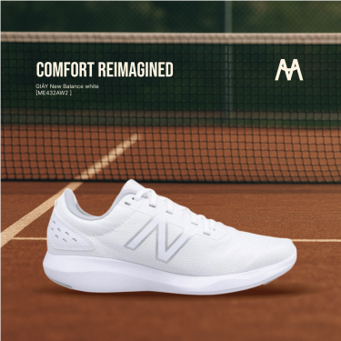 ~Sale GIÀY New Balance ''White'' [ME432AW2 ] - Image 1