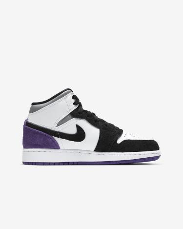 Hàng Chính Hãng Nike Jordan 1 Mid SE Purple GS 2021** Hàng Chính Hãng Nike Jordan 1 Mid SE Purple GS 2021**