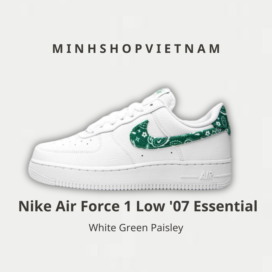 Nike Air Force 1 Green Paisley DH4406-102