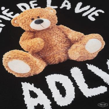 Áo Thun ADLV Teddy Bear Black [adlv21ss-ssadbk-tbd]* (size S 50kg-85kg, size M 80kg-110kg)