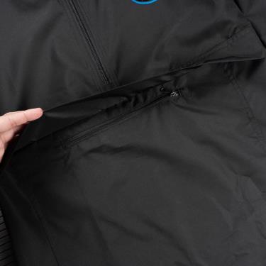70% GIẢM GIÁ HẤP DẪN Hàng Chính Hãng Áo Khoác Champion Packable Jacket Pop Color Logo Black/Blue Black 2021** V1012 586229 ONLY sz L