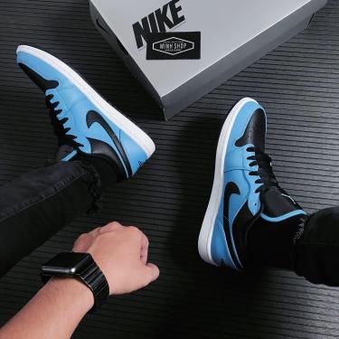 💲Highest Rated💲 Hàng Chính Hãng Nike Air Jordan 1 Low 'University Blue Black' 2021** 553558 403 💲Highest Rated💲 Hàng Chính Hãng Nike Air Jordan 1 Low 'University Blue Black' 2021** 553558 403