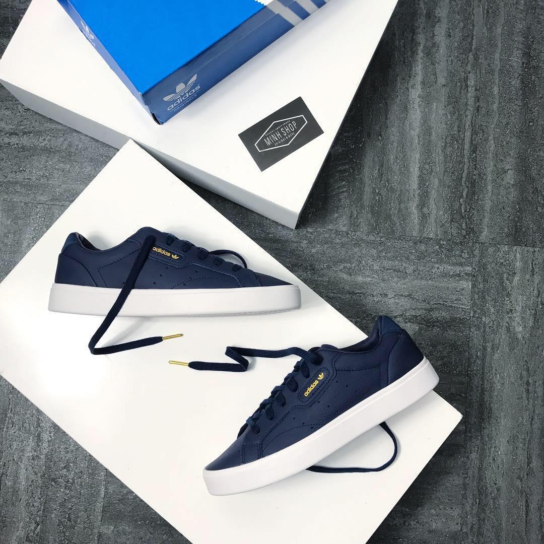 Adidas best sale sleek navy