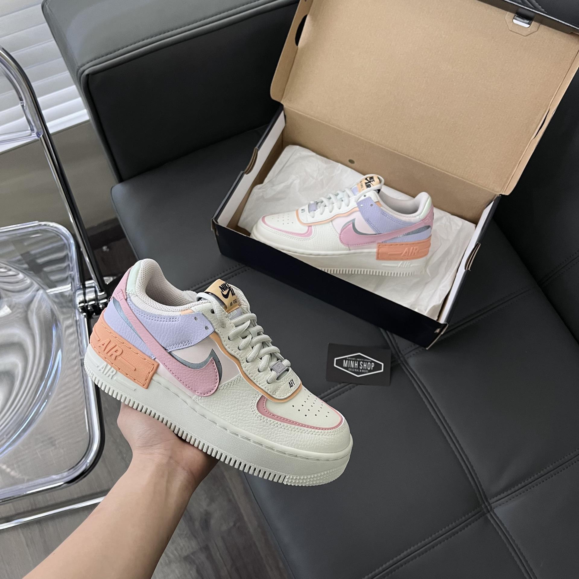 Minhshop.vn - COLOUR HOT Giày Nike Air Force 1 Shadow Sail [CI0919-111] [O]
