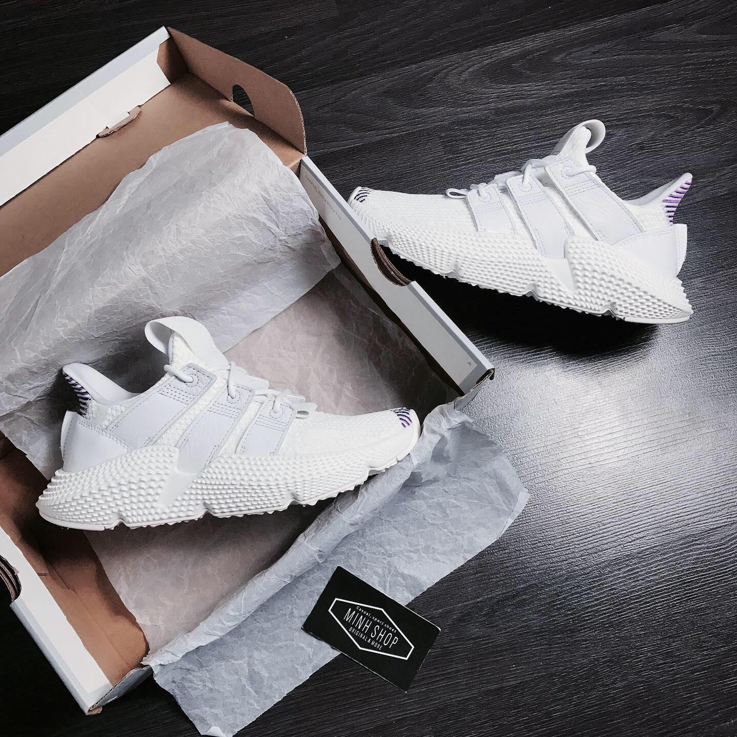  - Hàng Chính Hãng Adidas Prophere White Purple 2020**