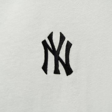 Hàng Chính Hãng Áo Thun MLB NY Big Logo White/Black V2 2021**