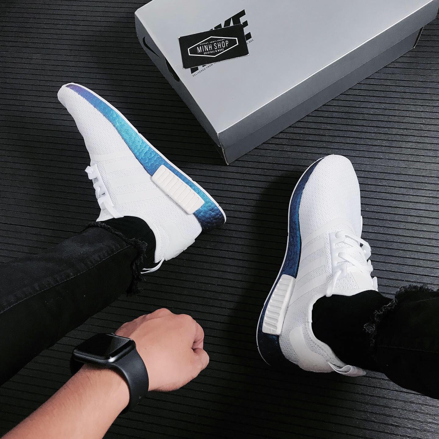 Shop Adidas NMD Boost R1,Adidas NMD Real Boost R1 FV5344 Cream 3M Logo