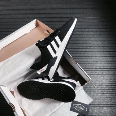 #GIẢM MÙA HÈ - Giày Adidas U_Path Run Black/White [G27639]