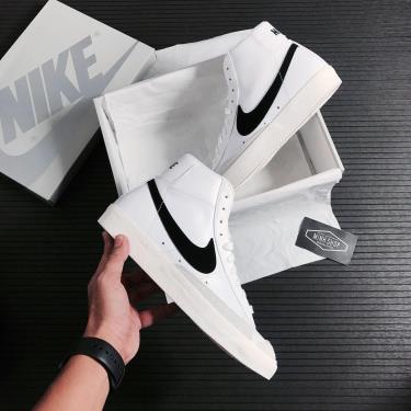💥 BEST CHOICE 💥 Nike Blazer Mid 77 White/Black  [BQ6806 100]