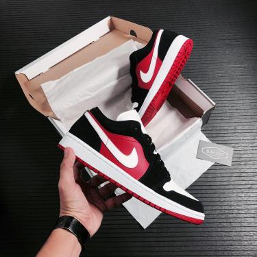 Hàng Chính Hãng Nike Air Jordan 1 Low 'Gym Red Black' 2021**[O]