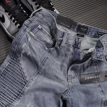 Quần Jeans PacSun Light Moto Stacked Skinny [0132242100097]
