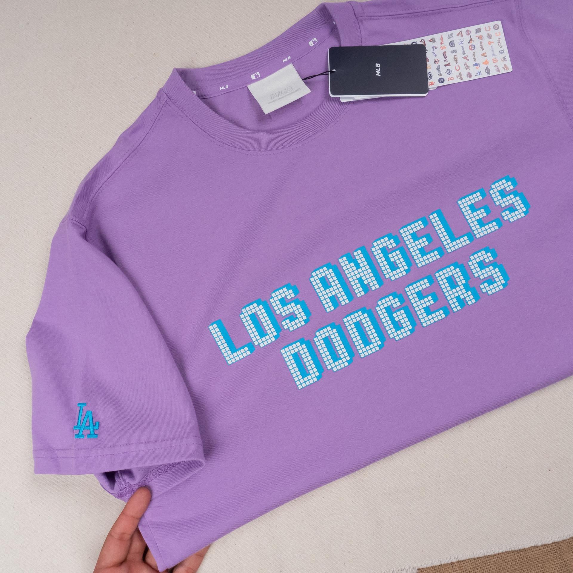 Áo phông MLB Gradient Monogram Overfit Tshirt LA Dodgers 3ATSM622307GNL