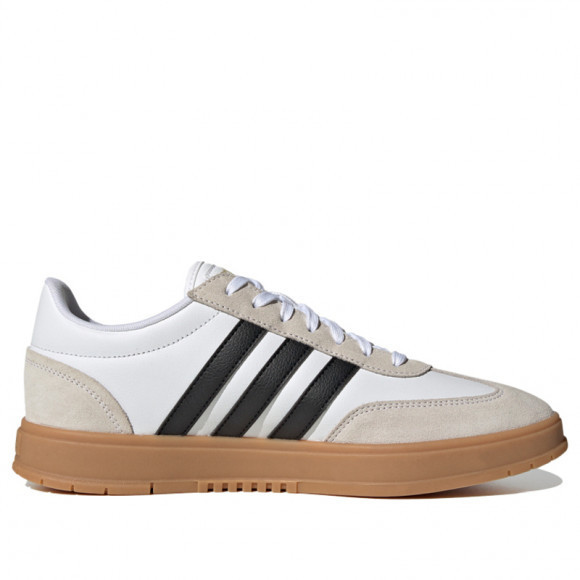 Minhshop.vn Gi y Adidas NEO GRADAS WHITE GRAY BLACK GUM FW3378 O