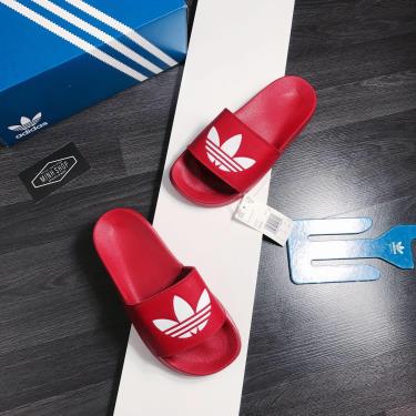 Dép Adidas Adilette Lite Slides Red/White**