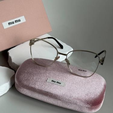 Kính Miu Miu EYEGLASSES ''Gold'' [VMU 50X ZVN1O1]