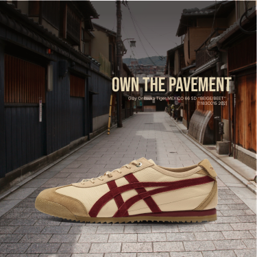 Giày Onitsuka Tiger MEXICO 66 SD ''BEIGE/BEET'' [1183C015 202]