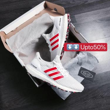 ♨️ HOT - 50% ♨️~ Hàng Chính Hãng Adidas Ultra Boost 4.0 ''Red Stripes'' **2021** DB3199 hot-50---hang-chinh-hang-adidas-ultra-boost-4-0-red-stripes-2021-db3199