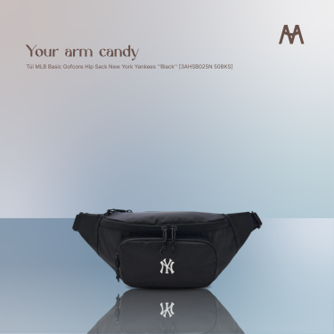 Túi MLB Basic Gofcore Hip Sack New York Yankees ''Black'' [3AHSB025N 50BKS] - Image 1