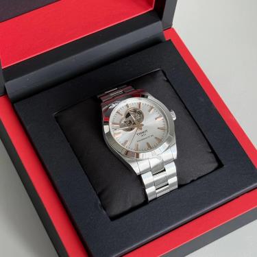 Đồng Hồ Tissot Gentleman Powermatic 80 Open Heart ''Silver'' [T127.407.11.031.01] - Image 1
