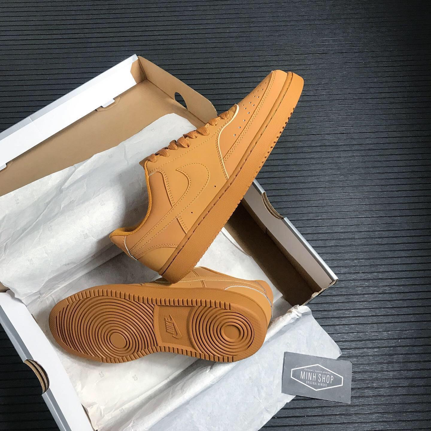 Minhshop.vn - Nike Court Vision Low Flax Wheat [CD5463 200]