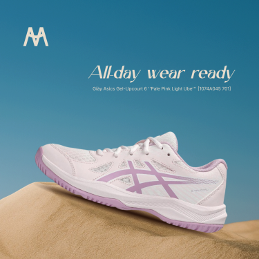 Giày Asics Gel-Upcourt 6 ''Pale Pink Light Ube''' [1074A045 701] Training / Pickleball / Tennis - Image 1